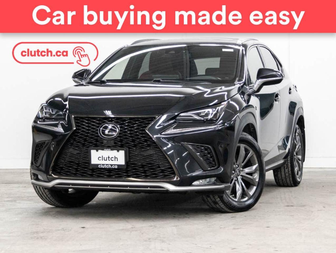 Used 2021 Lexus NX 300 F Sport AWD w/Apple Carplay & Android Auto, Heated Front Seats, Backup Cam for sale in Toronto, ON