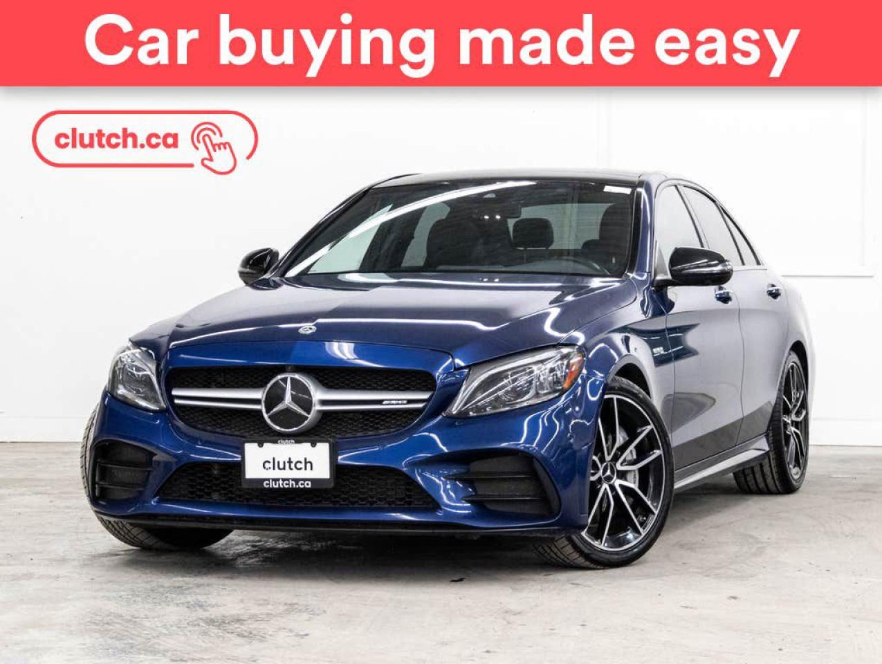 Used 2020 Mercedes-Benz C-Class AMG C 43 AWD w/Apple Carplay, Heated Front Seats, Backup Cam for sale in Toronto, ON
