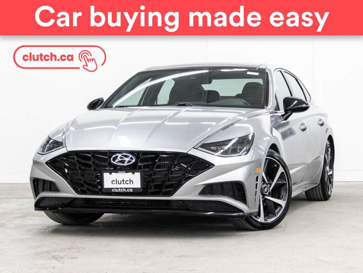 Used 2022 Hyundai Sonata Sport w/ Apple CarPlay & Android Auto, Rearview Cam, Sunroof for sale in Toronto, ON