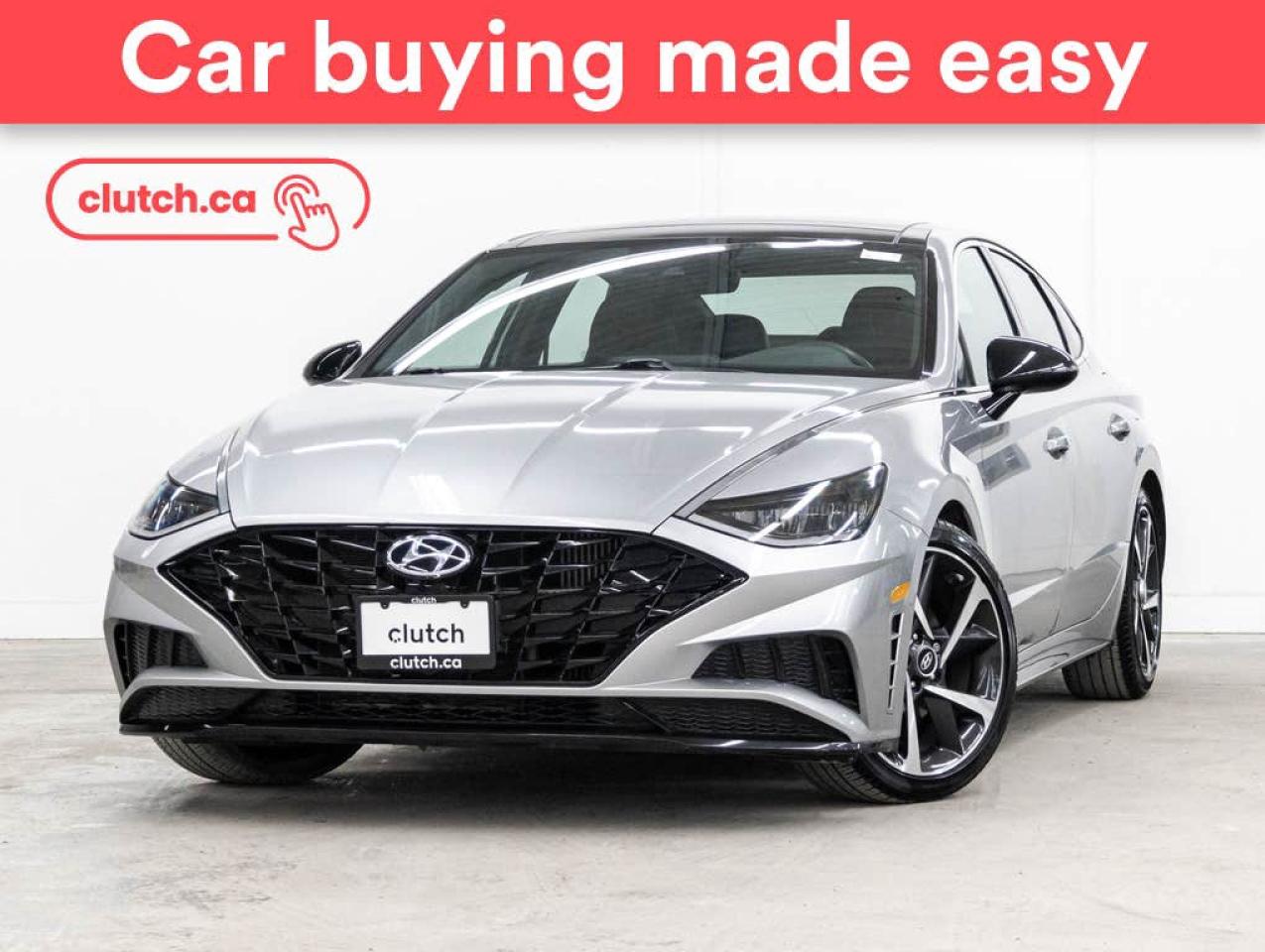 Used 2022 Hyundai Sonata Sport w/ Apple CarPlay & Android Auto, Rearview Cam, Sunroof for sale in Bedford, NS