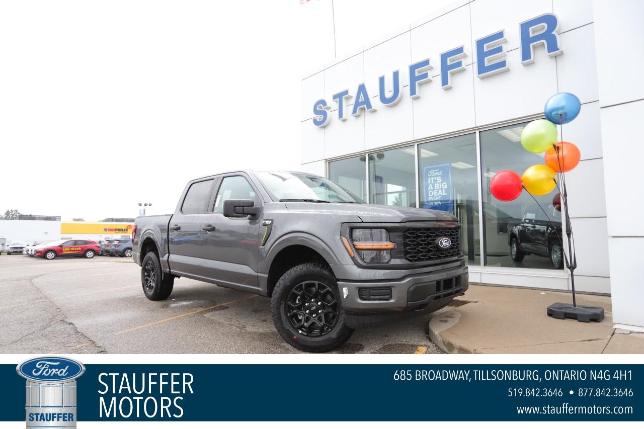 New 2025 Ford F-150 STX 4WD SuperCrew 5.5' Box for sale in Tillsonburg, ON
