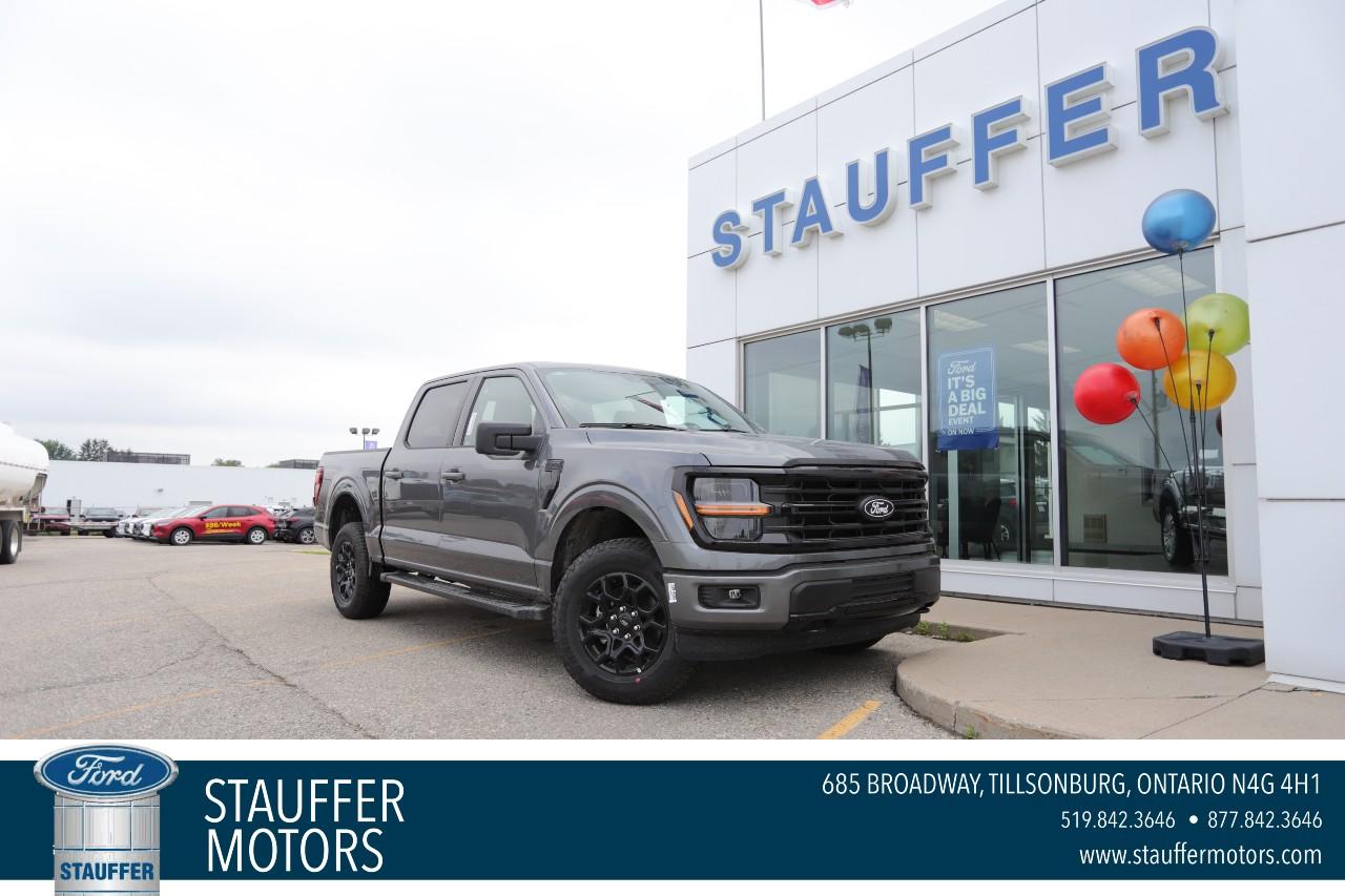 New 2025 Ford F-150 XLT 4WD SuperCrew 5.5' Box for sale in Tillsonburg, ON