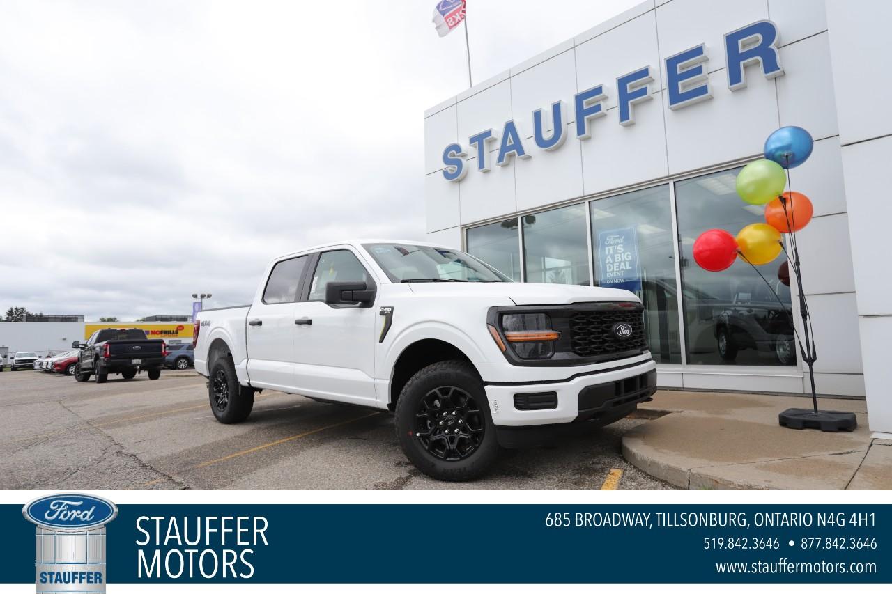 New 2025 Ford F-150 STX 4WD SuperCrew 5.5' Box for sale in Tillsonburg, ON
