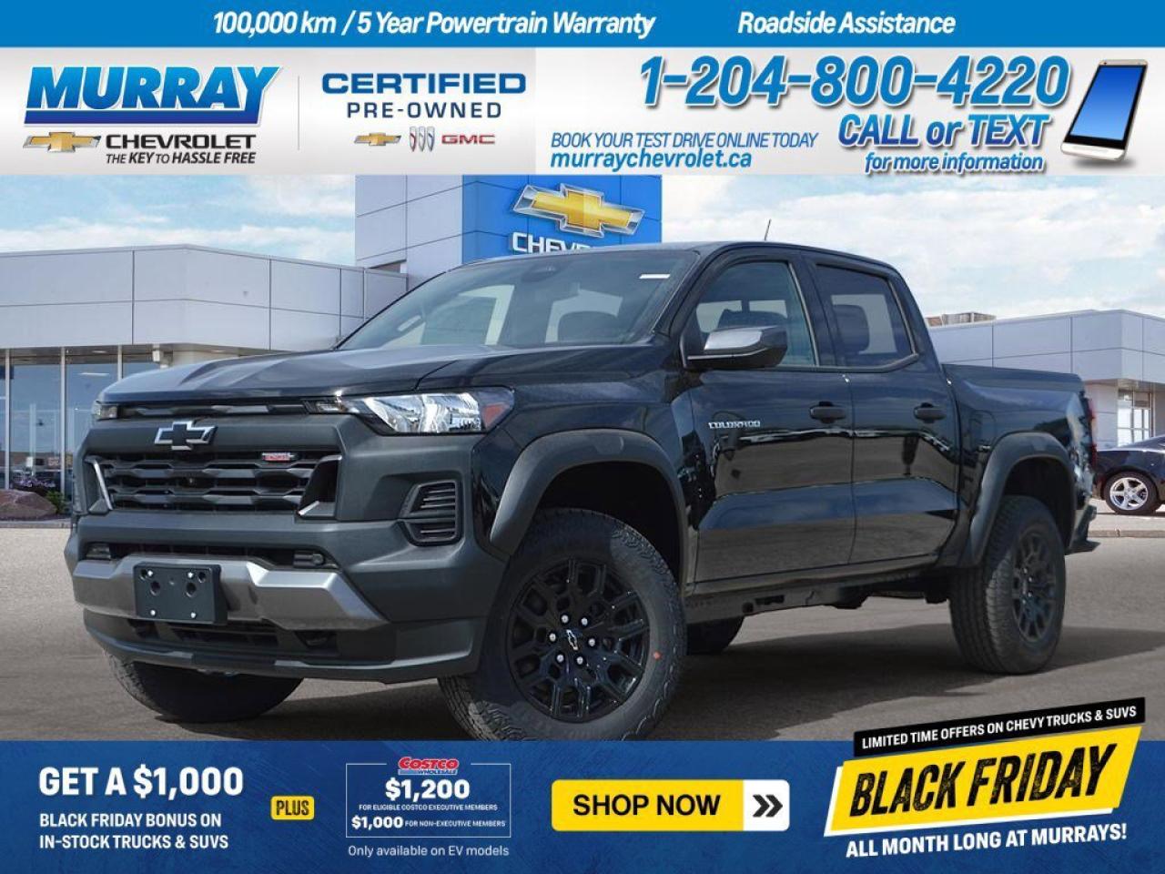 New 2025 Chevrolet Colorado 4WD Trail Boss for sale in Winnipeg, MB