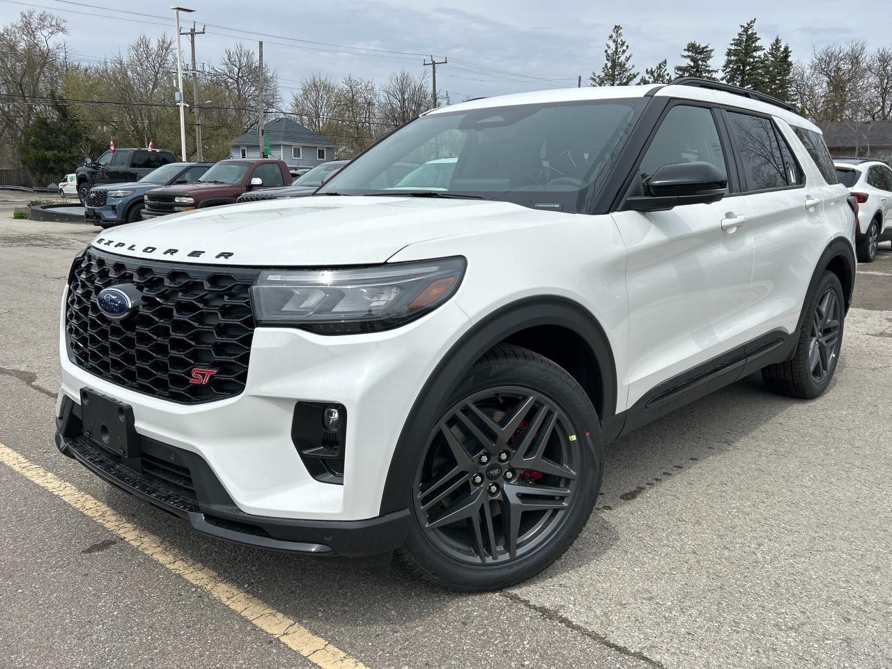 New 2025 Ford Explorer ST  -  Sunroof -  Cooled Seats for sale in Caledonia, ON