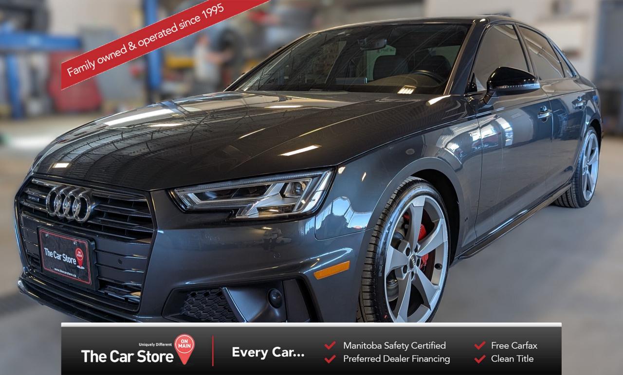 Used 2019 Audi A4 Progressiv | S-Line | Well Serviced | Clean Title for sale in Winnipeg, MB