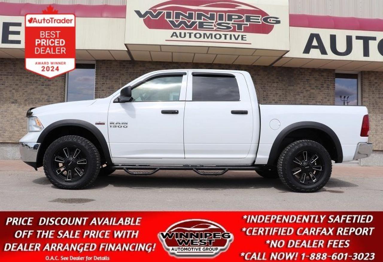 Used 2017 RAM 1500 CUSTOM SXT CREW 5.7L HEMI 4x4, WELL EQUIPPED/CLEAN for sale in Headingley, MB