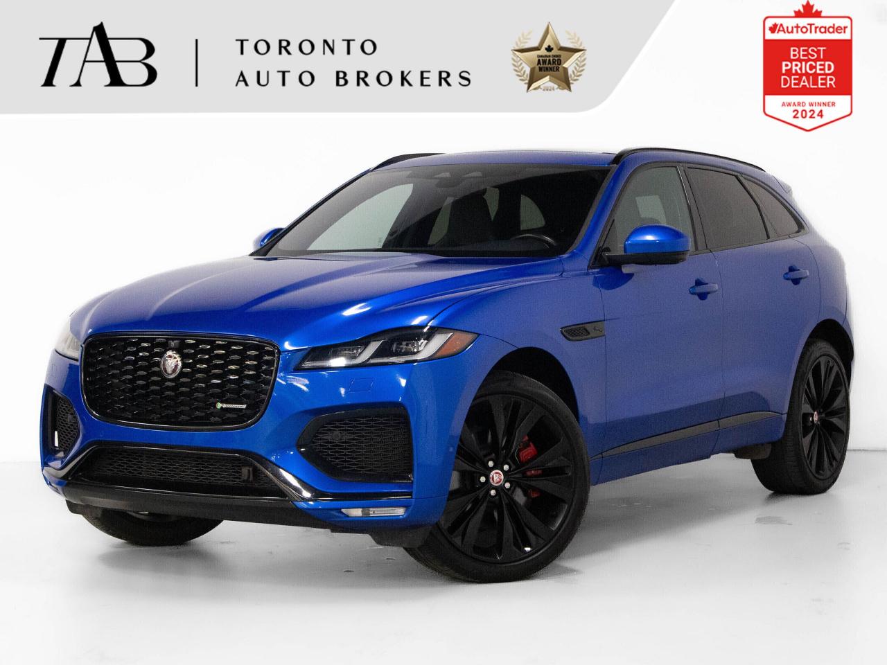 Used 2021 Jaguar F-PACE P400 | R-DYNAMIC S | BLACK PKG | 22 IN WHEELS for sale in Vaughan, ON