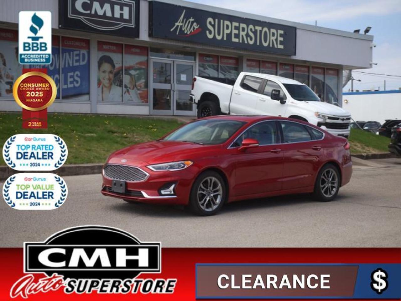 Used 2020 Ford Fusion Titanium  **SUNROOF - COOLED SEATS** for sale in St. Catharines, ON