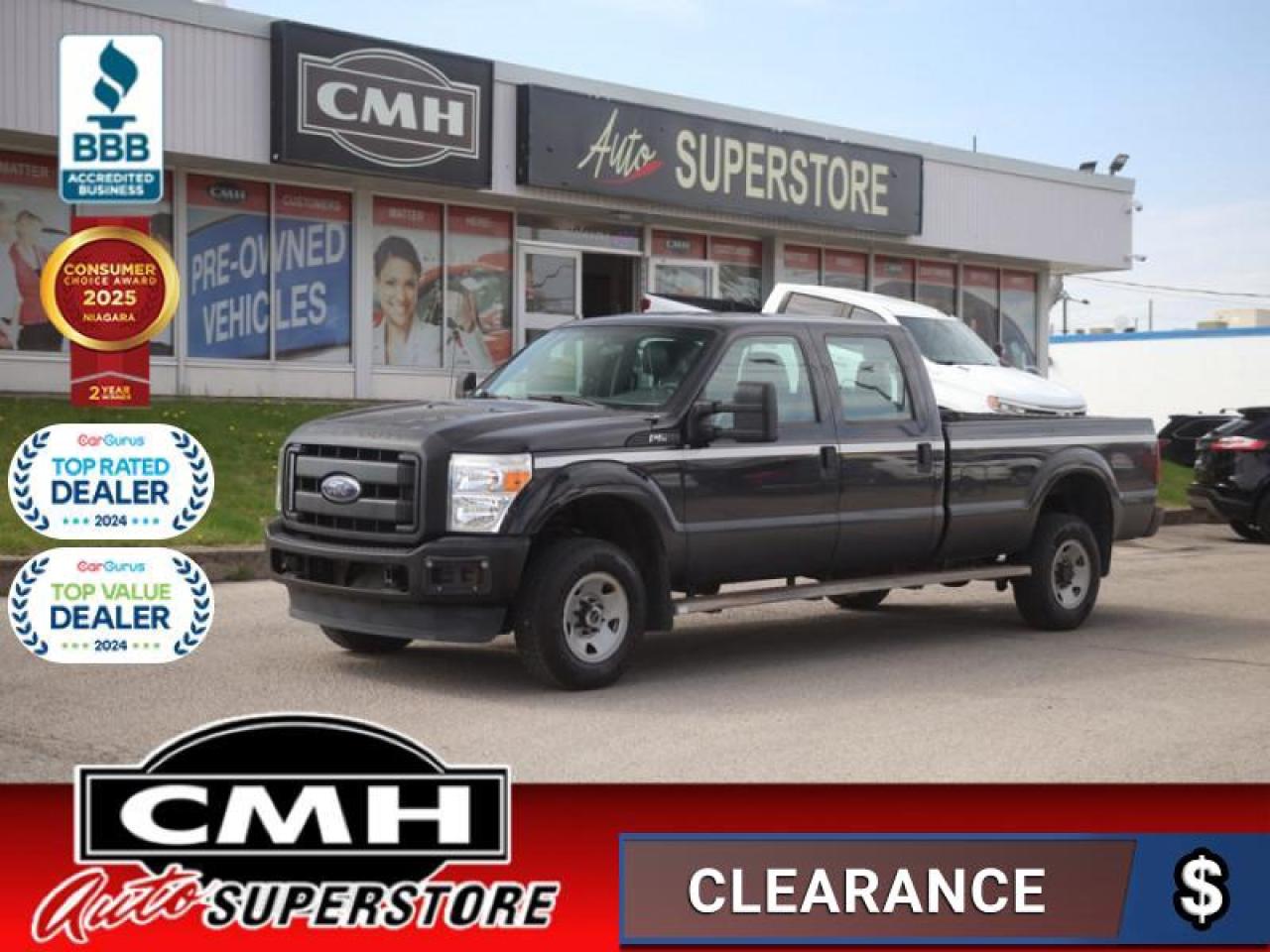 2015 Ford F-250 Super Duty XL  **LOW KMS - LONG BOX**