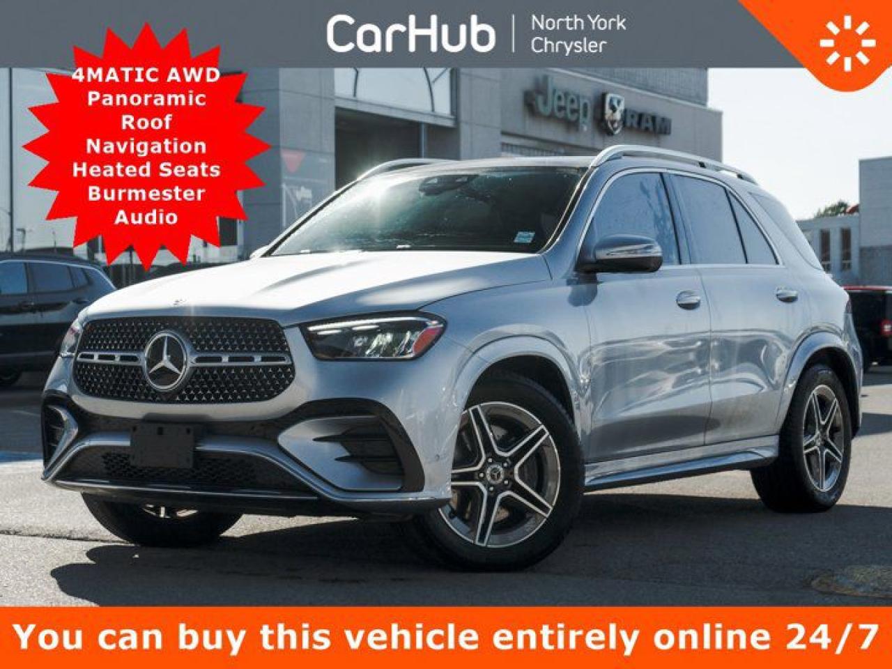 Used 2024 Mercedes-Benz GLE 350 4MATIC Panoroof Navi Heated Seats Burmester Audio for sale in Thornhill, ON