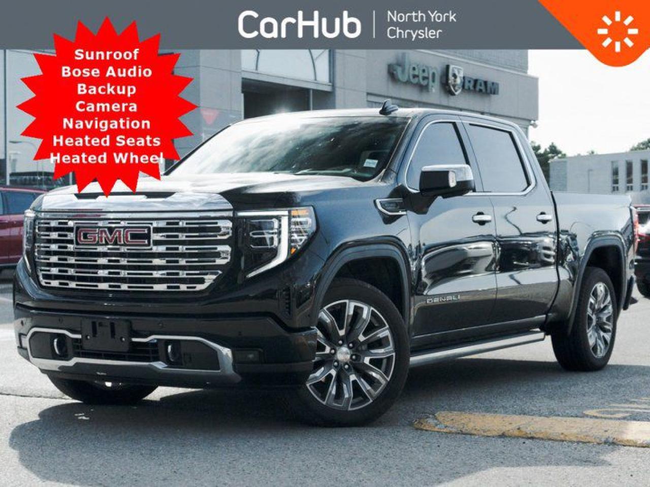 Used 2024 GMC Sierra 1500 Denali Sunroof Bose Audio Backup Cam Navigation for sale in Thornhill, ON