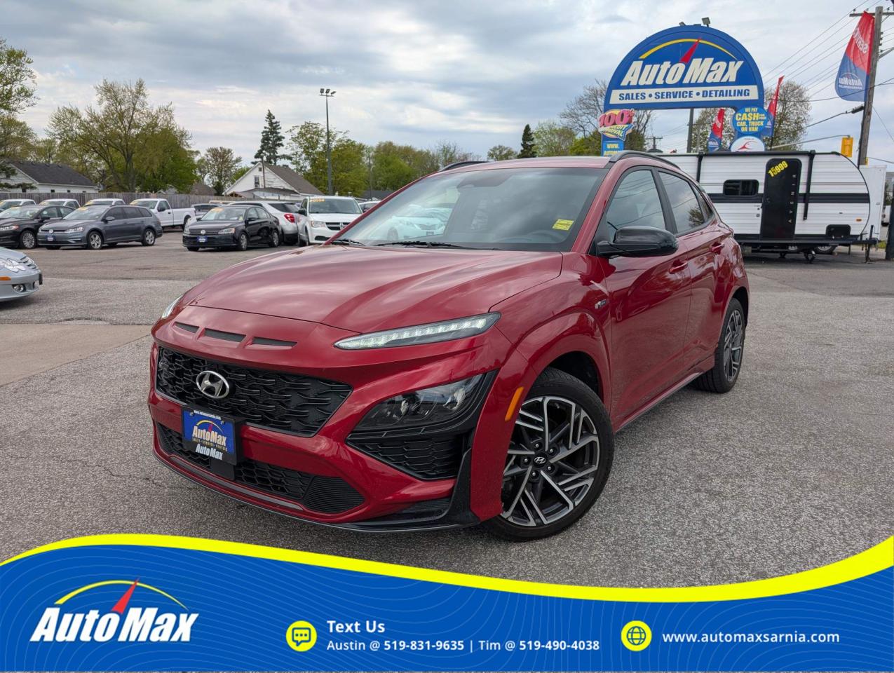 Used 2022 Hyundai KONA 1.6T N Line w/Ultimate Package for sale in Sarnia, ON