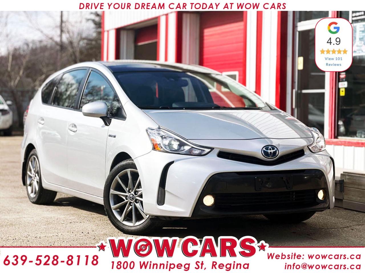 Used 2016 Toyota Prius V Hybrid for sale in Regina, SK