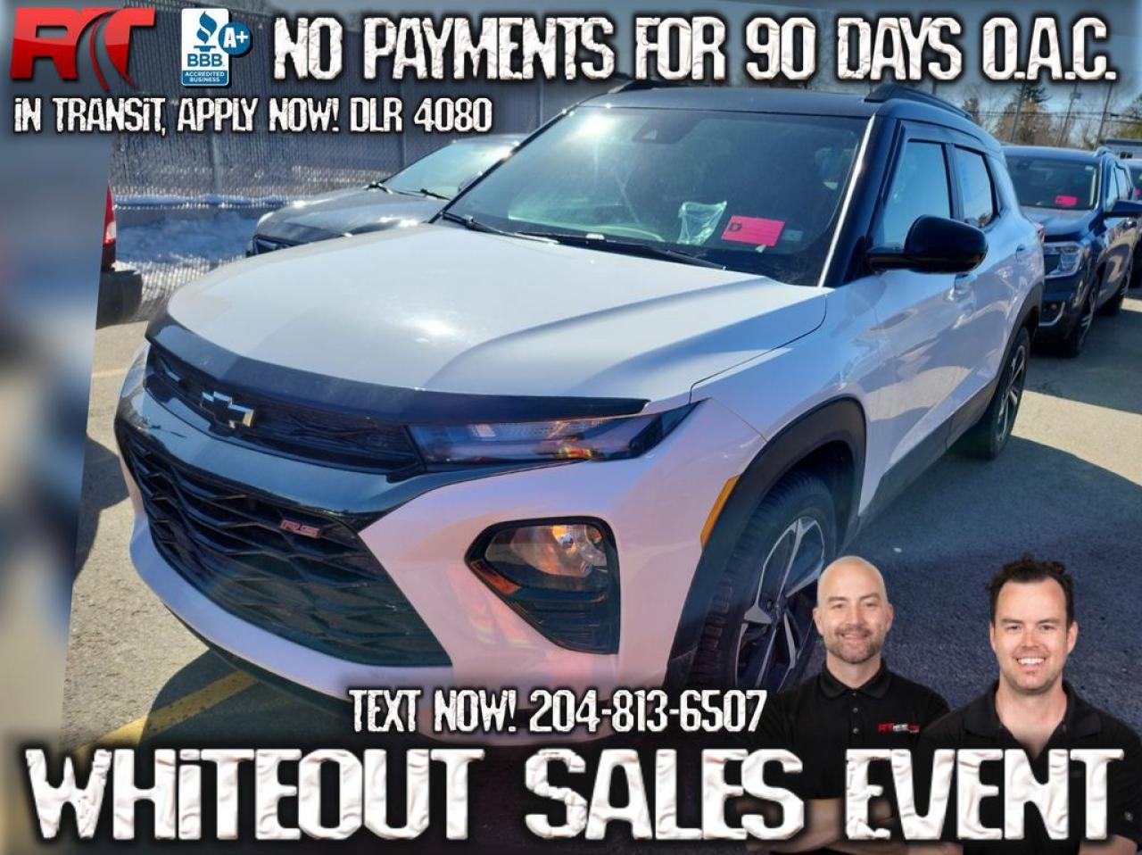 Used 2021 Chevrolet TrailBlazer RS for sale in Winnipeg, MB