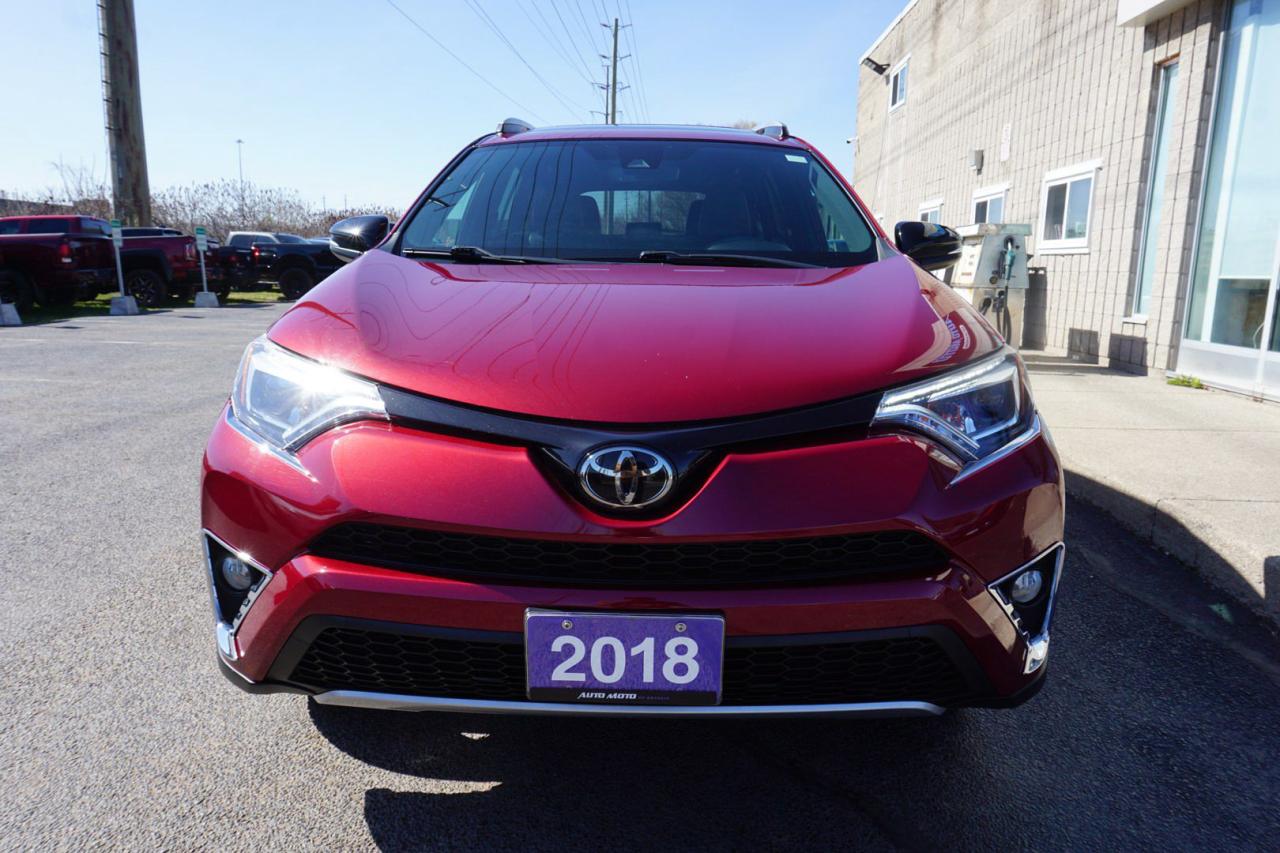 2018 Toyota RAV4 SE-SPORT 4WD CERTIFIED *TOYOTA MAINTAIN* NAV CAMERA SUNROOF BLUETOOTH HEATED LEATHER CRUISE ALLOYS - Photo #2