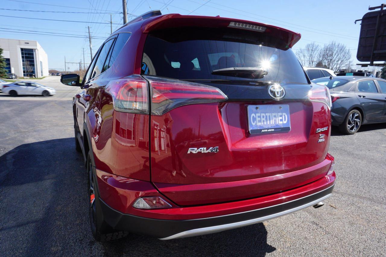 2018 Toyota RAV4 SE-SPORT 4WD CERTIFIED *TOYOTA MAINTAIN* NAV CAMERA SUNROOF BLUETOOTH HEATED LEATHER CRUISE ALLOYS - Photo #5