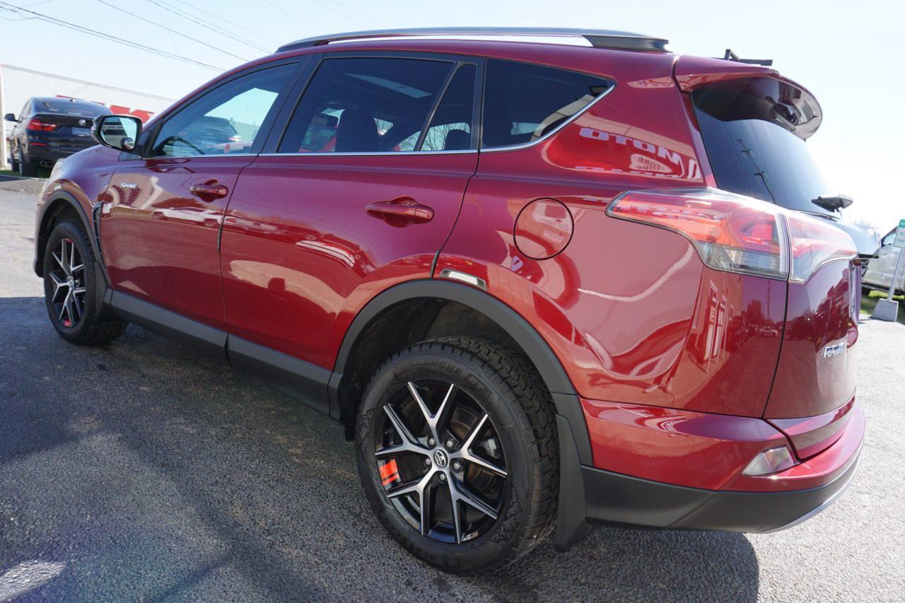 2018 Toyota RAV4 SE-SPORT 4WD CERTIFIED *TOYOTA MAINTAIN* NAV CAMERA SUNROOF BLUETOOTH HEATED LEATHER CRUISE ALLOYS - Photo #4