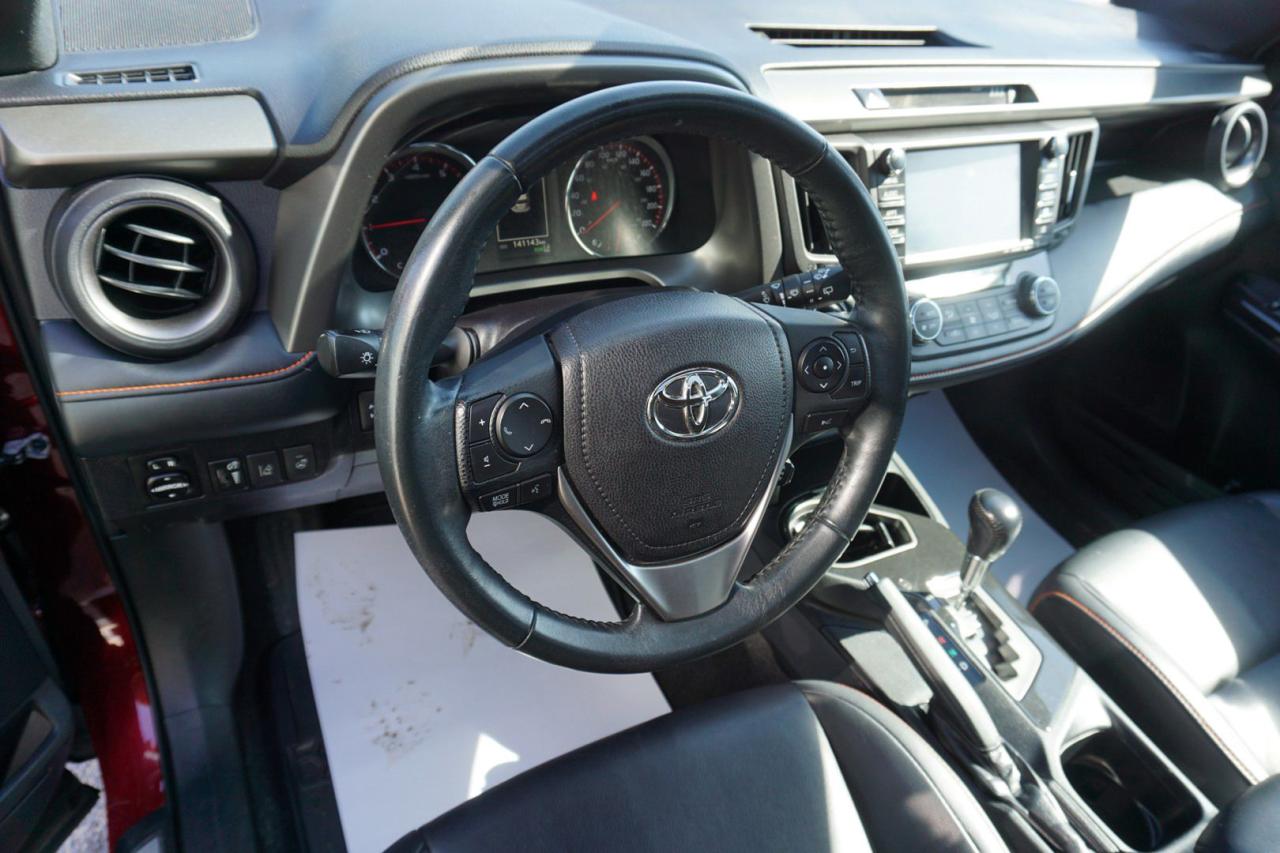 2018 Toyota RAV4 SE-SPORT 4WD CERTIFIED *TOYOTA MAINTAIN* NAV CAMERA SUNROOF BLUETOOTH HEATED LEATHER CRUISE ALLOYS - Photo #9