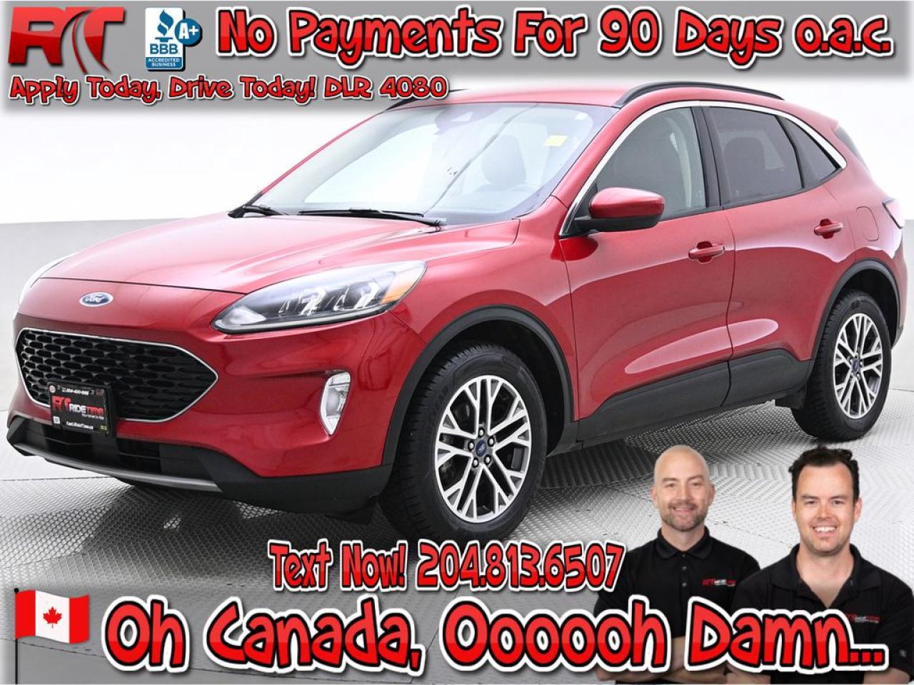 Used 2020 Ford Escape SEL for sale in Winnipeg, MB