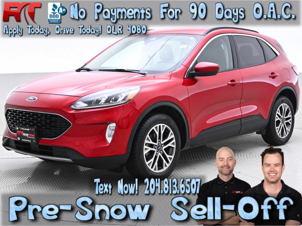 Used 2020 Ford Escape SEL for sale in Winnipeg, MB
