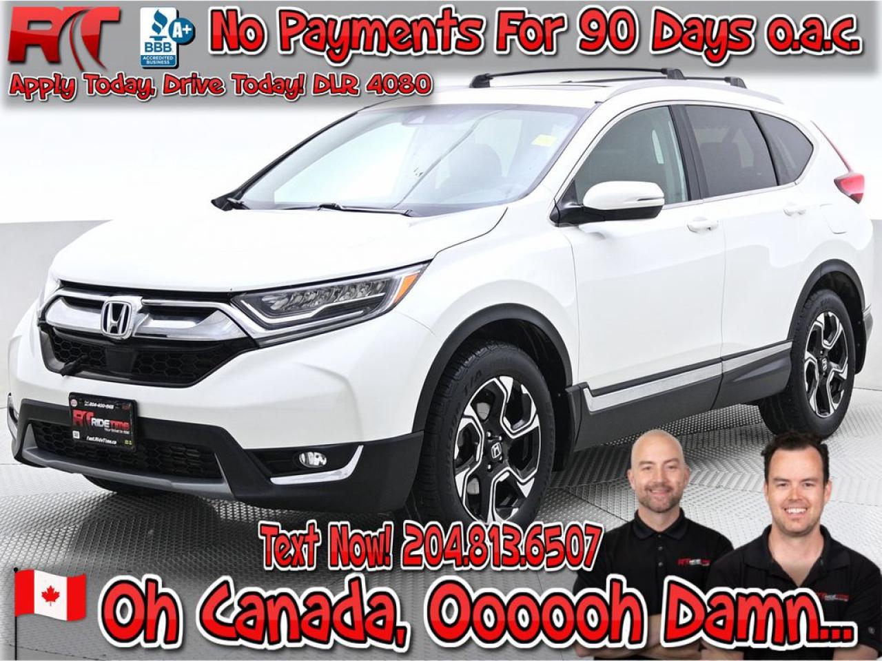 Used 2017 Honda CR-V Touring for sale in Winnipeg, MB