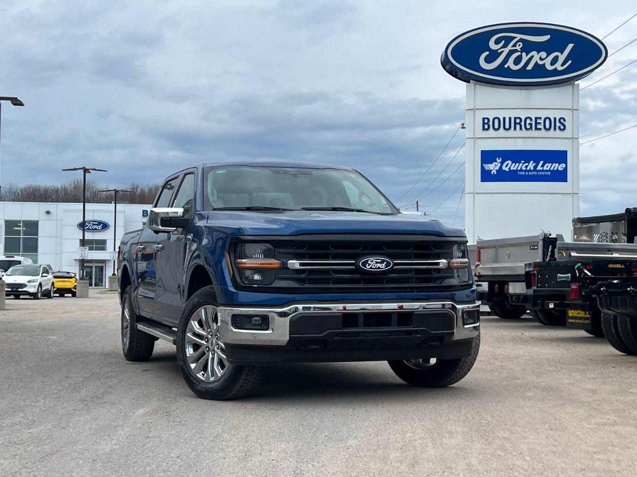 New 2025 Ford F-150 XLT 4WD SuperCrew 5.5' Box for sale in Midland, ON