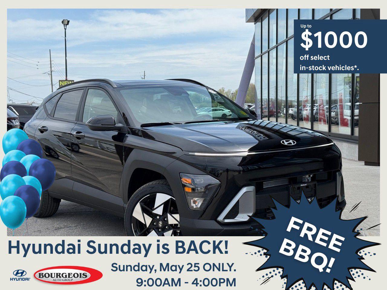 New 2025 Hyundai KONA 1.6T Preferred Sport AWD for sale in Midland, ON