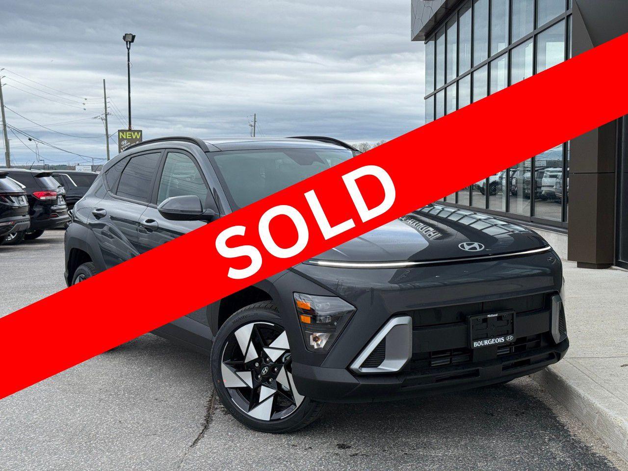 New 2025 Hyundai KONA 1.6T Preferred Sport AWD for sale in Midland, ON