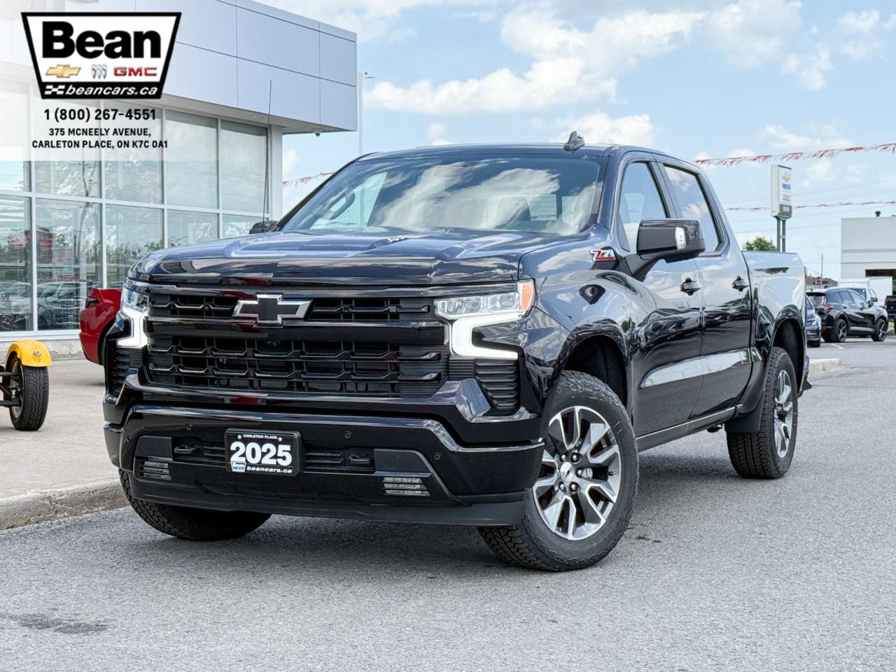 New 2025 Chevrolet Silverado 1500 RST 6.2L V8 WITH REMOTE START/ENTRY, SUNROOF, HEATED FRONT SEATS, HEATED STEERING WHEEL, HD SURROUND VISION, BOSE SOUND SYSTEM for sale in Carleton Place, ON