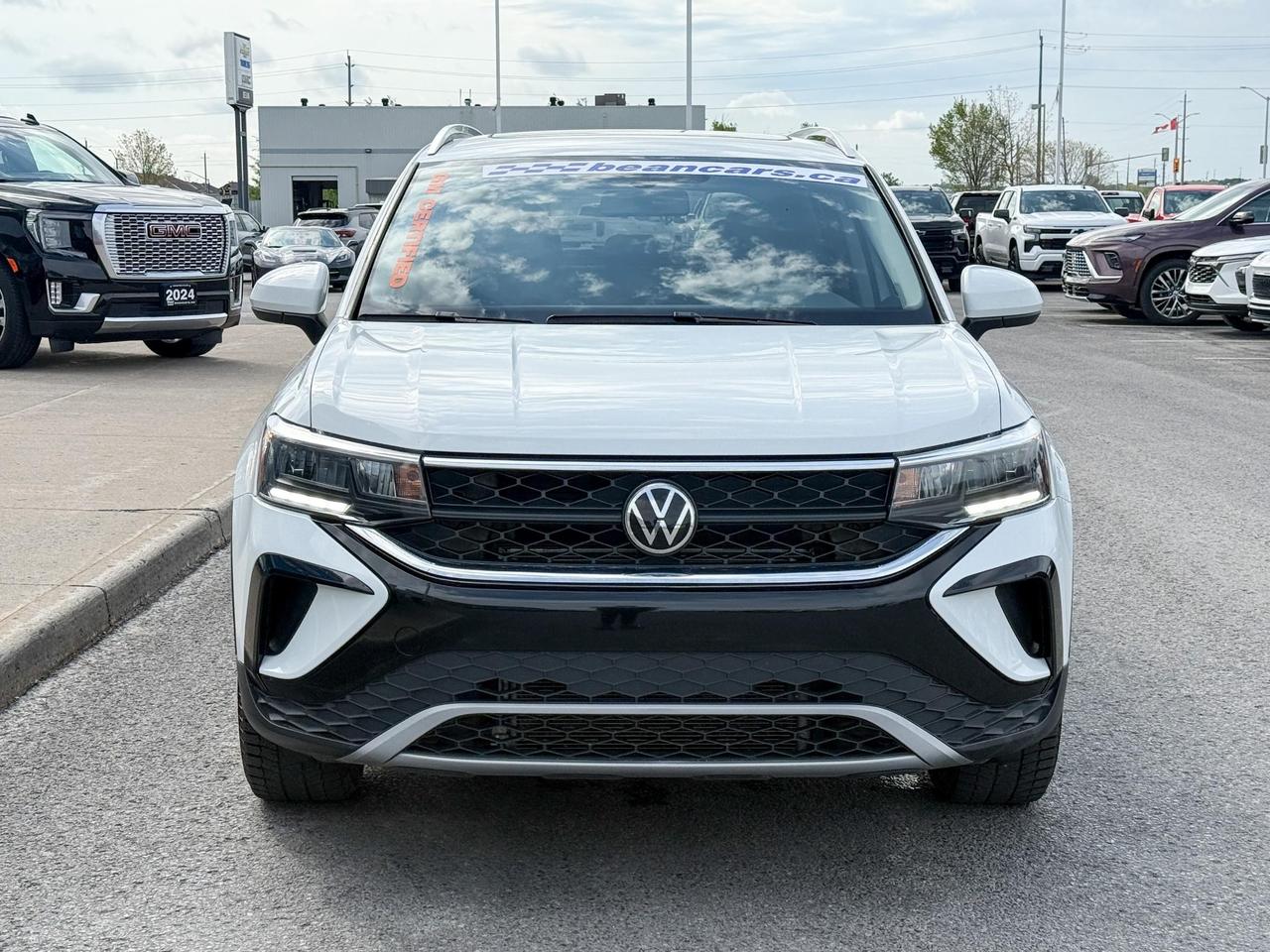 2022 Volkswagen Taos Comfortline 1.5L 4CYL TURBO, AWD COMFORTLINE, HEATED LEATHER SEATS, SUNROOF WIRELESS CHARGING, ADAPTIVE CRUISE CONTROL, 18" ALLOY WHEELS Photo