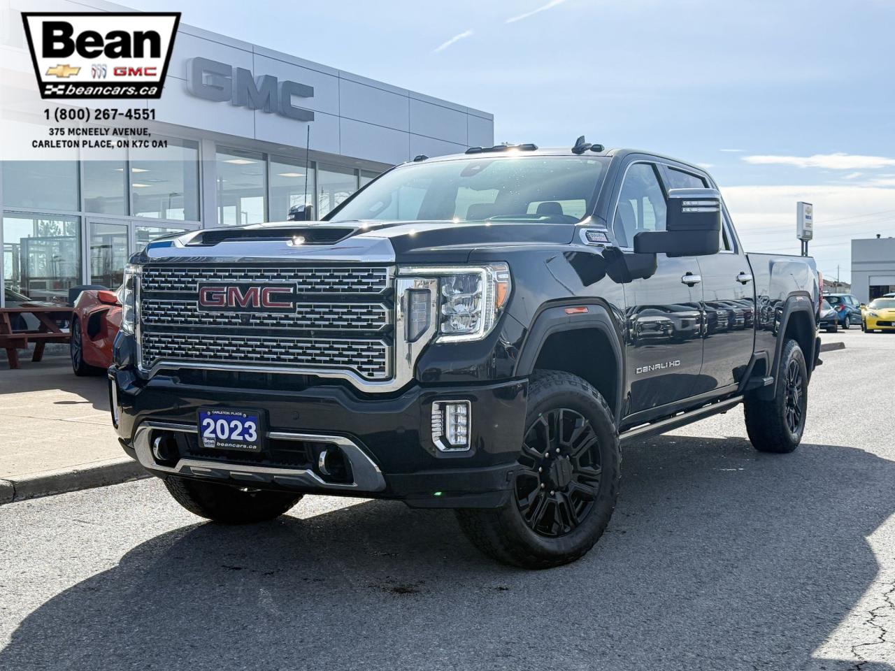 Used 2023 GMC Sierra 2500 HD Denali 6.6L DURAMAX WITH REMOTE START/ENTRY, SUNROOF, HEATED/VENTILATED SEATS, HEATED STEERING WHEEL, BOSE SOUND SYSTEM for sale in Carleton Place, ON