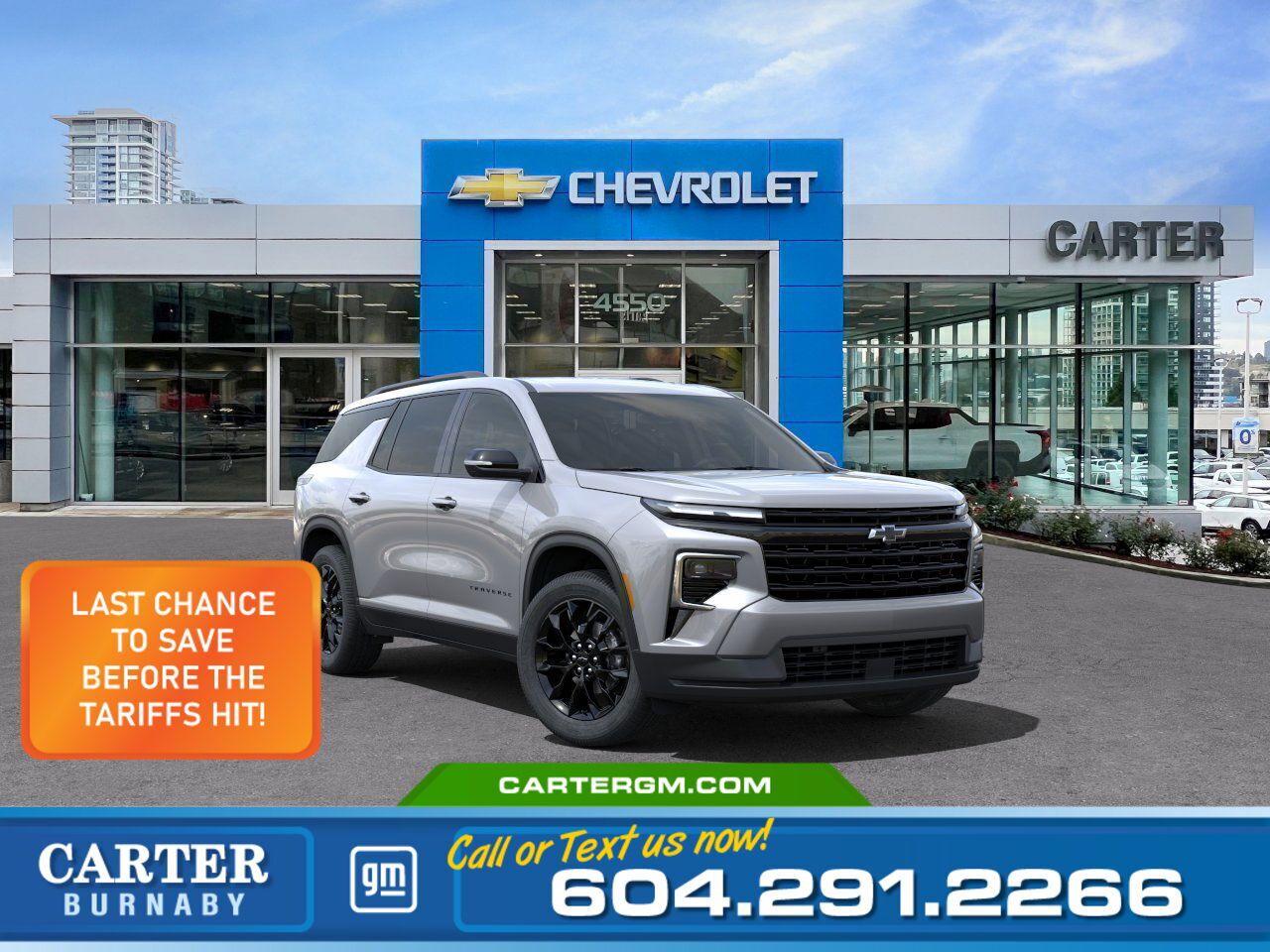 New 2025 Chevrolet Traverse AWD | Beat the Tariffs — Lock In Your Price Now! for sale in Burnaby, BC