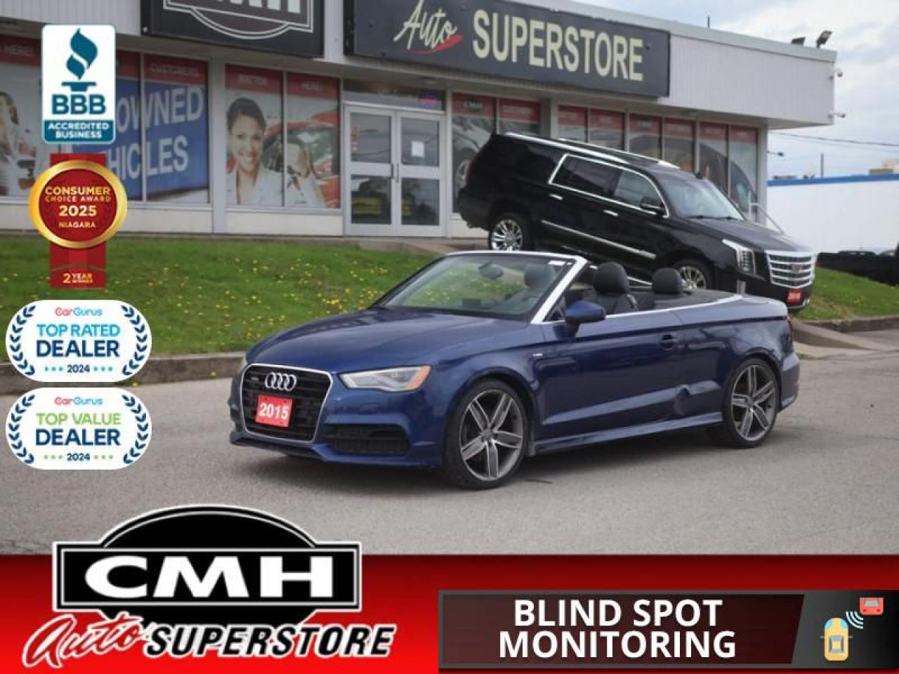 2015 Audi A3 2.0T Technik  **S LINE - CONVERTIBLE**