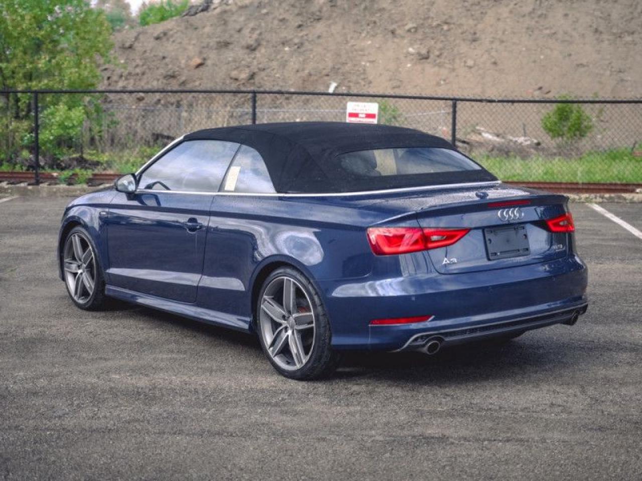 2015 Audi A3 2.0T Technik S-Line  **S LINE - CONVERTIBLE** Photo3