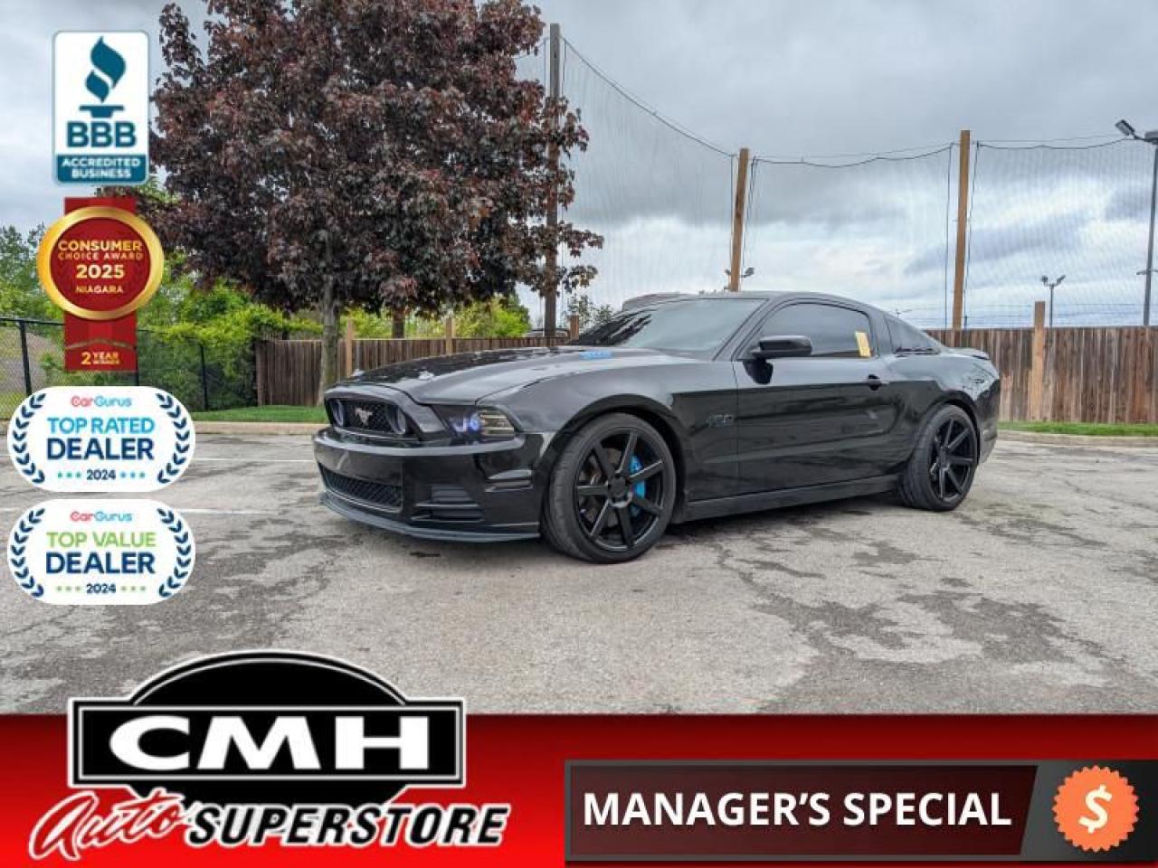 2014 Ford Mustang GT Premium  **GLASS ROOF - LOWERED**
