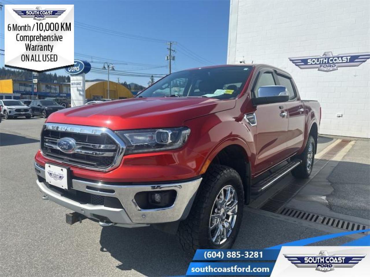 Used 2019 Ford Ranger Lariat  - Navigation -  Heated Seats for sale in Sechelt, BC