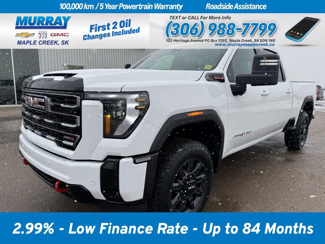 New 2025 GMC Sierra 2500 HD AT4 for sale in Maple Creek, SK