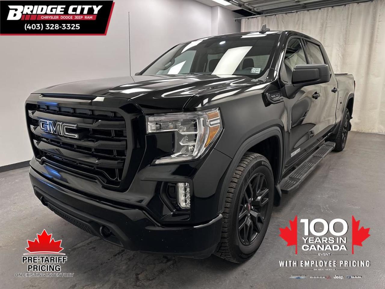 Used 2022 GMC Sierra 1500 Limited 5.3L V8 - Elevation Pkg - Heated Seats - Remote Start - Tonneau Cover - Bucket Seats for sale in Lethbridge, AB
