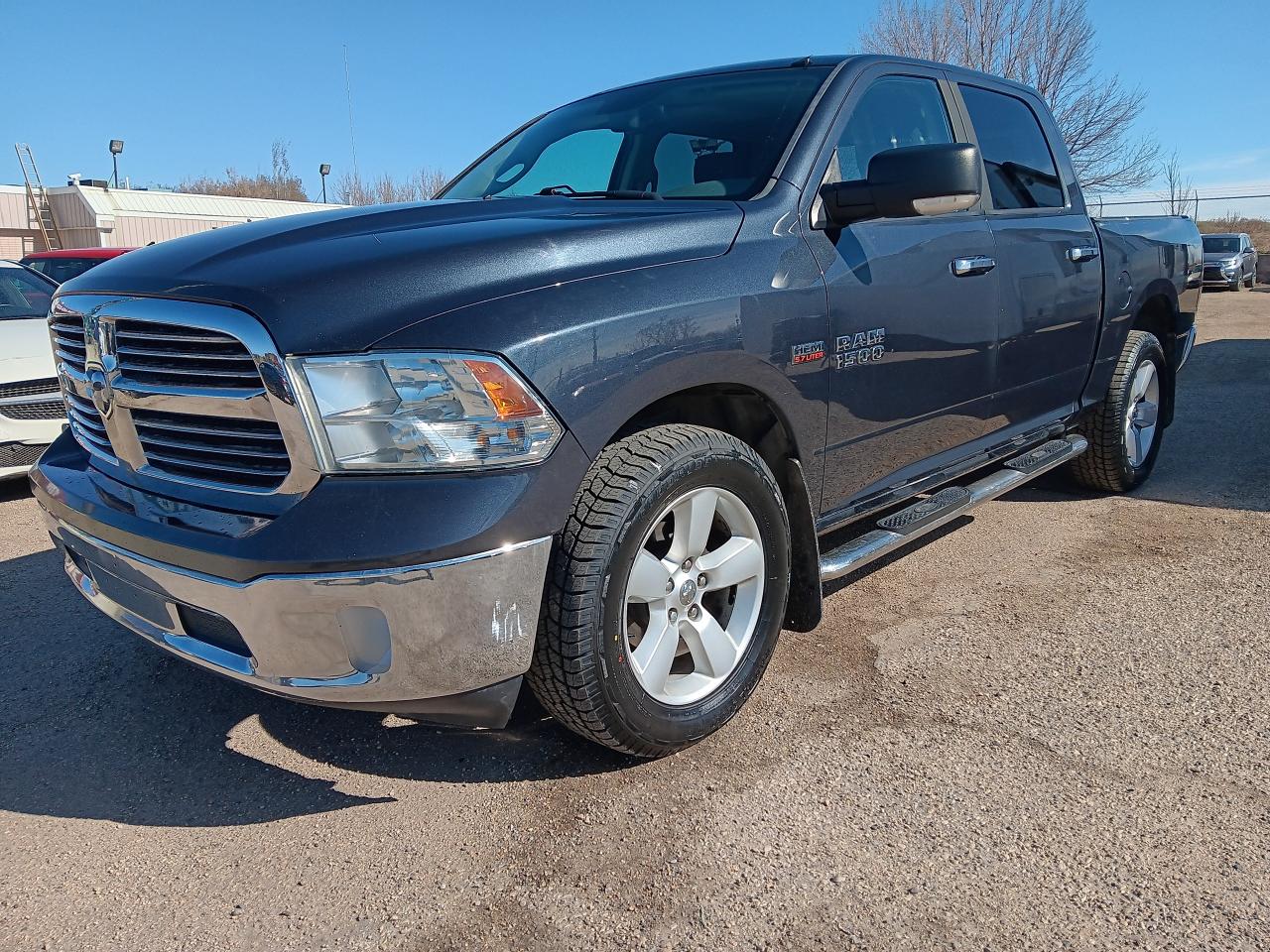 Used 2016 RAM 1500 SLT Crewcab 4x4, Htd Sterng & Seats, BU Cam, Remot for sale in Edmonton, AB