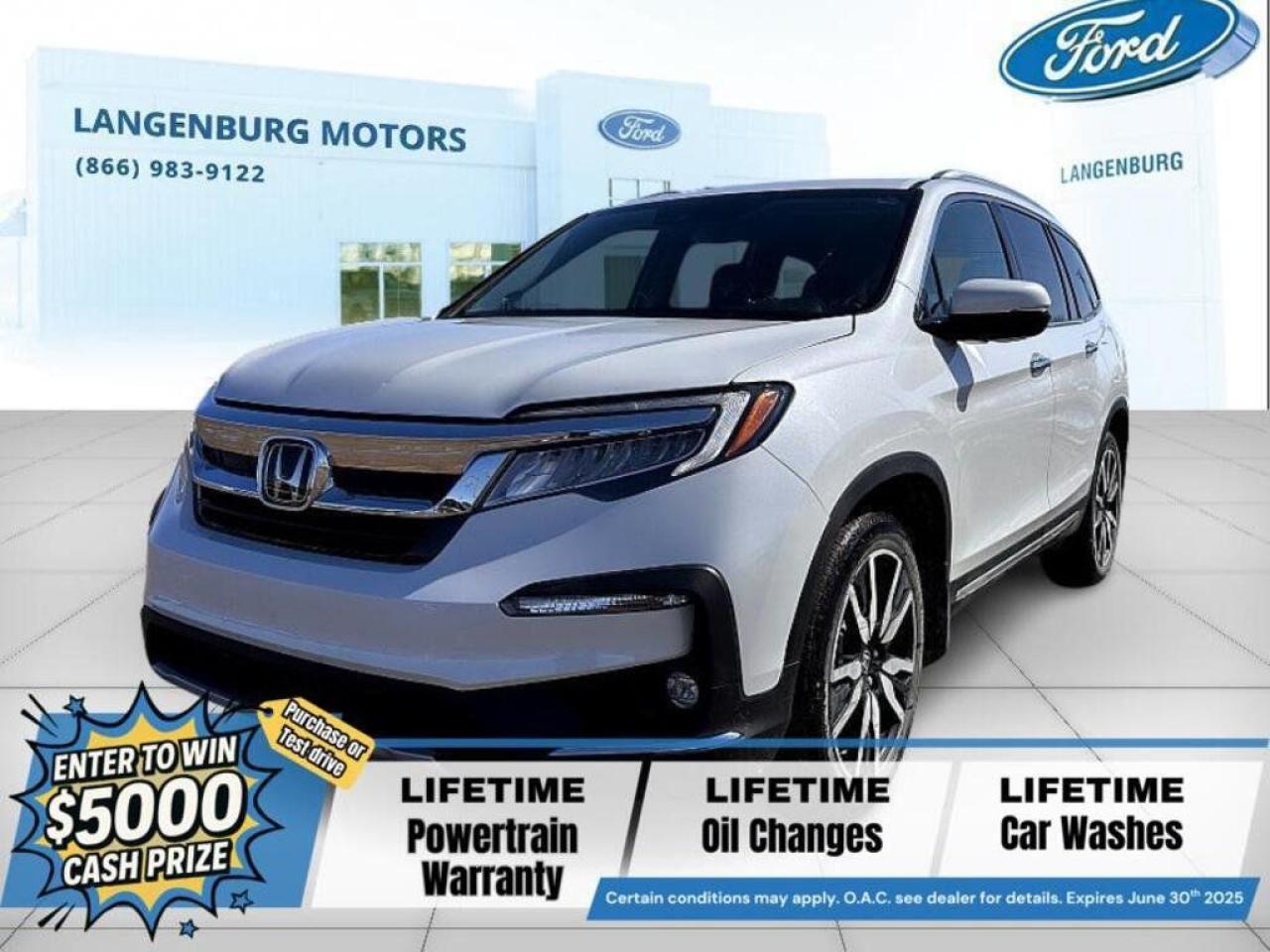 Used 2022 Honda PilotTouring Touring 7-Passenger for sale in Langenburg, SK