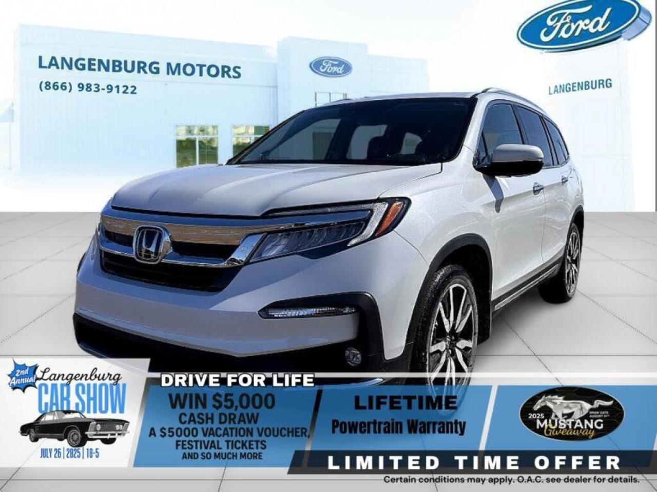Used 2022 Honda PilotTouring Touring 7-Passenger for sale in Langenburg, SK