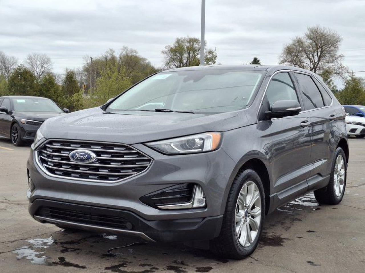 Used 2021 Ford Edge Titanium AWD | Leather | Panoramic Sunroof | Nav | Heated Steering + Seats | B&O Audio | and More ! for sale in Guelph, ON