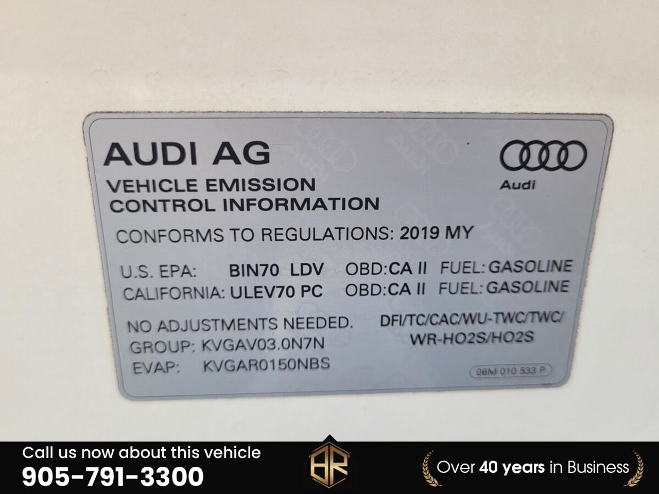 2019 Audi A7 3.0 Premium | No Reported Accidents Reported Photo