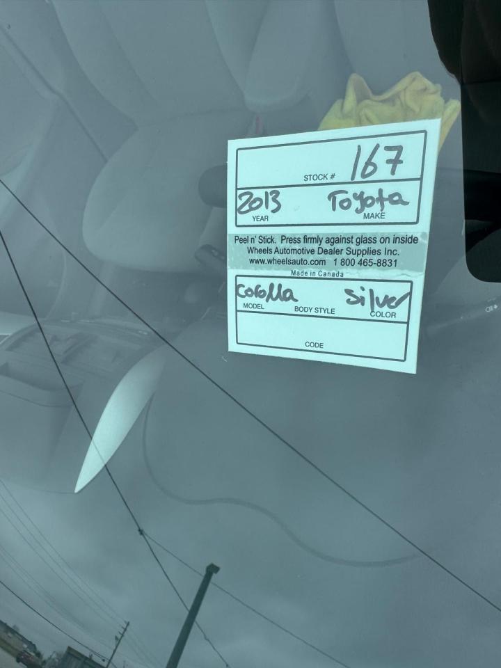 2013 Toyota Corolla AUTO, MINT, ONLY 16,000KMS, SUPER LOW KMS, CERT - Photo #16