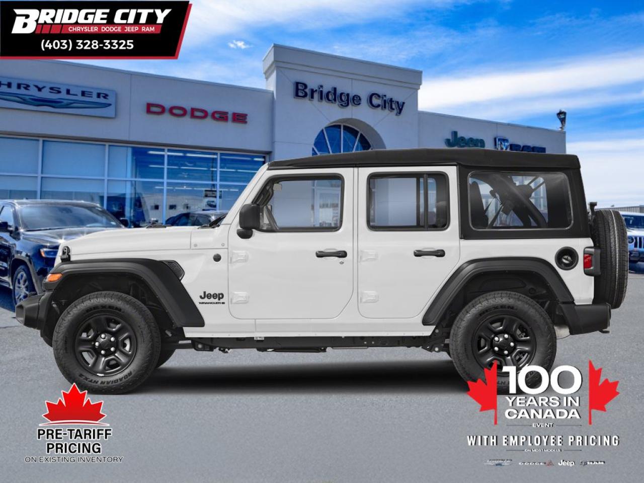 New 2025 Jeep Wrangler Sport - Freedom Top for sale in Lethbridge, AB