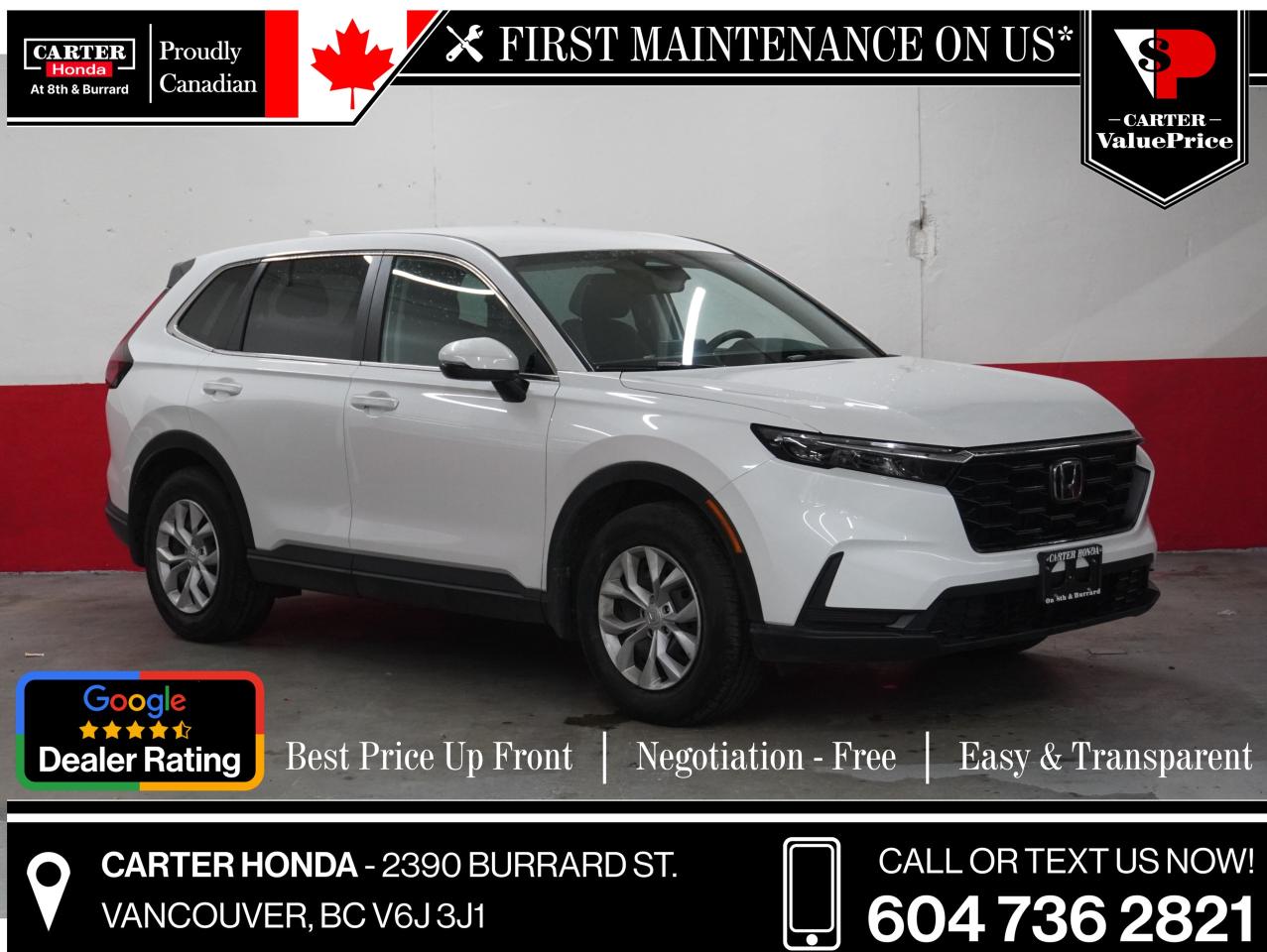 Used 2025 Honda CR-V LX AWD for sale in Vancouver, BC