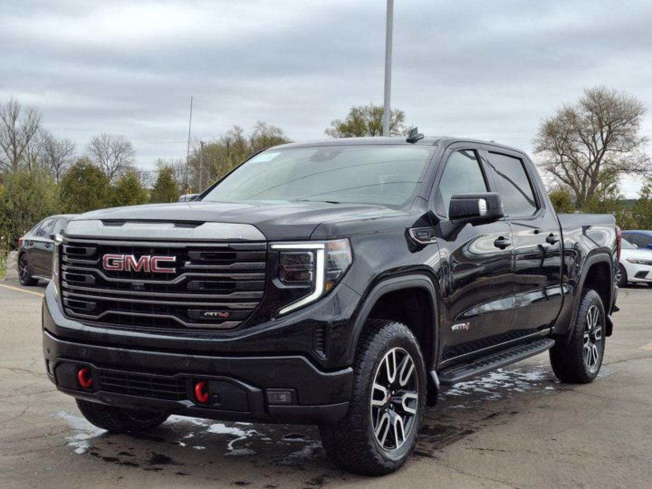 Used 2023 GMC Sierra 1500 AT4 Crew | Duramax Diesel | Leather | Adaptive Cruise | Tech Package | Cooled + Heated Seats & More! for sale in Guelph, ON