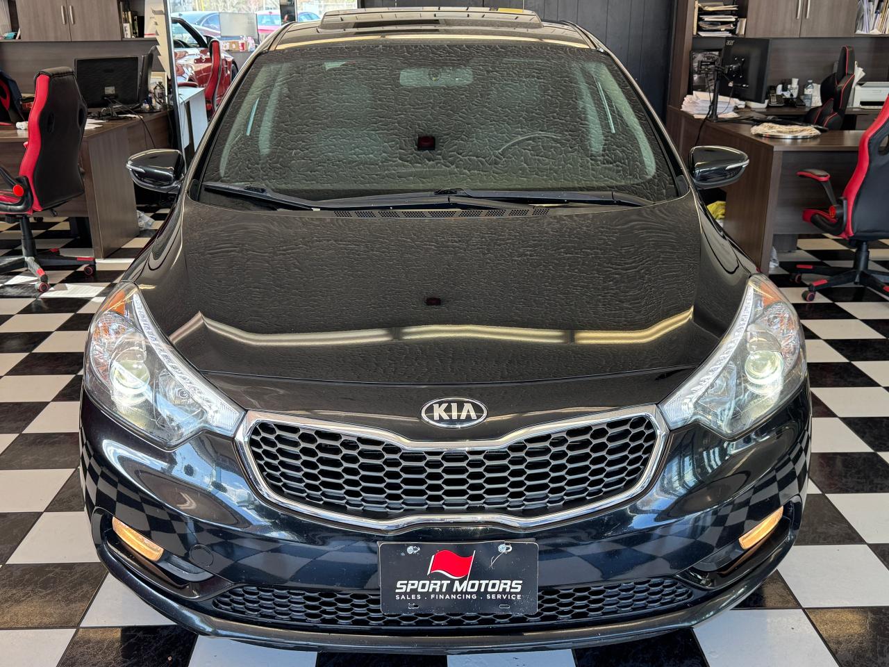 2016 Kia Forte SX+New Tires+Roof+GPS+Cooled Leather+CLEAN CARFAX Photo12