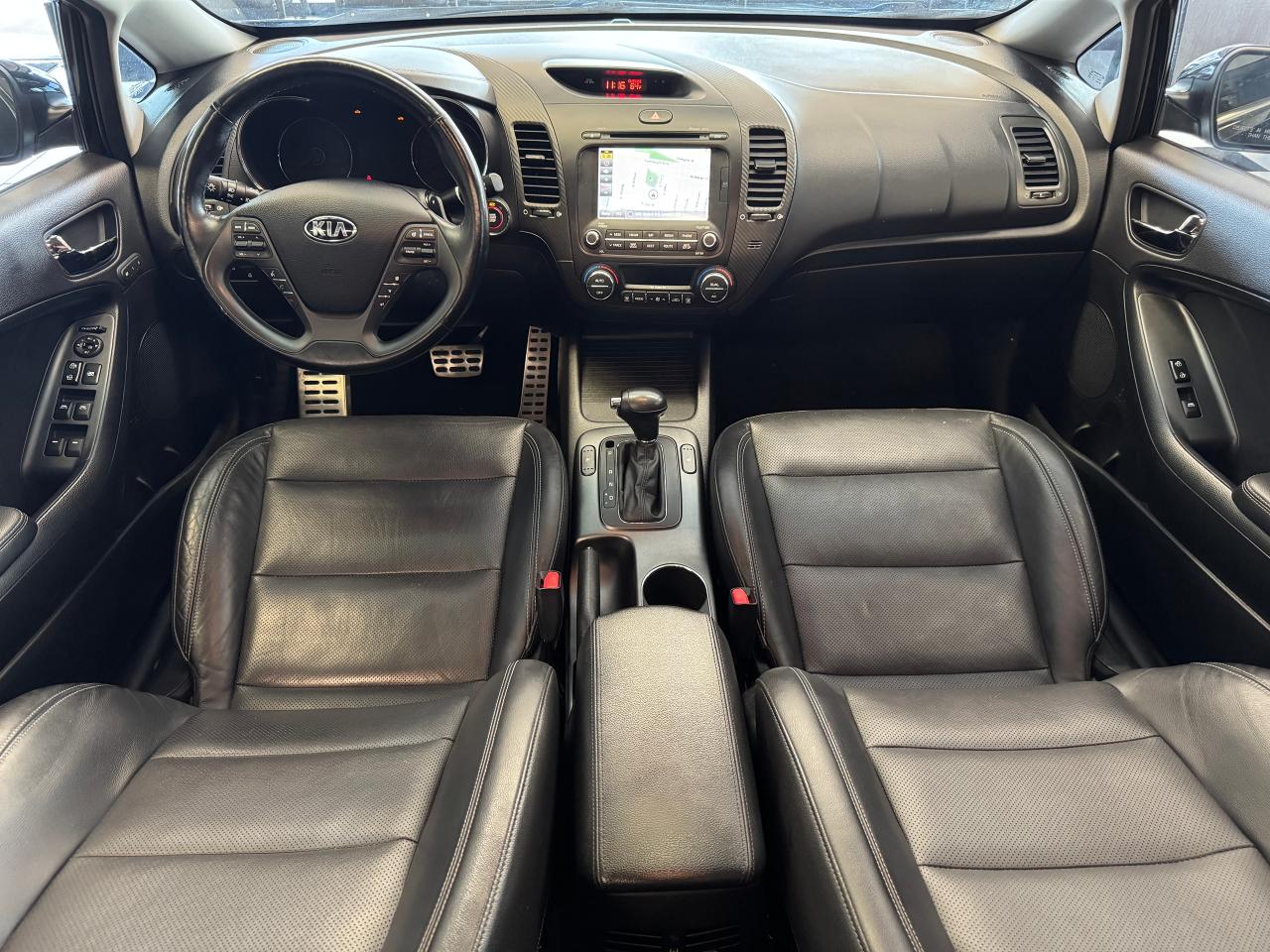 2016 Kia Forte SX+New Tires+Roof+GPS+Cooled Leather+CLEAN CARFAX - Photo #2